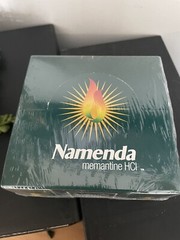 NAMENDA Pharmaceutical Drug Rep Note Pad 4“ x 4“- New & Sealed NOS