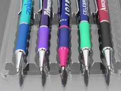Drug Rep Pharmaceutical Sleek Metal PENS Lot of 5 Aricept Celebrex Zoloft Lotrel