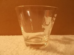 William Proctor Jr RX Secundum Artem Etched Drinking Glass Barware