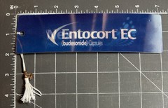 Nexium Entocort EC AstraZeneca AZ Charm Pharmaceutical Drug Advertising Bookmark
