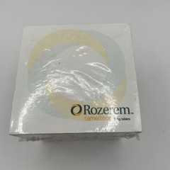 New Sealed Drug Rep ROZEREM Note Pad Pens Cube Medicine Pharmaceutical Pen