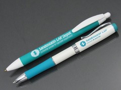 Sandostatin Plastic & Metal PENS Drug Rep Pharmaceutical Promo Advertising