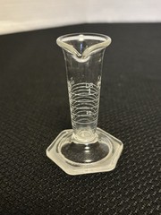 Vintage Kimax Graduated Cylinder Glass Apothecary Dr Pharmacy