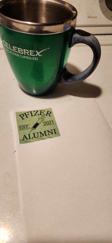 CELEBREX Mug, Drug Rep, Pharmacy, Pain med, Pfizer pharma