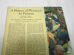 „A History of Pharmacy“ in Pictures Set of 19 Prints Park Davis 1950’s