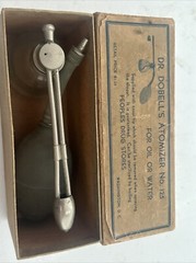 Vintage Advertising Dr. Dobell’s Medical Atomizer Peoples Drug w/Original Box