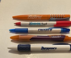 Pharmaceutical Promo Drug Rep Pens – Lot of 5, See Photo