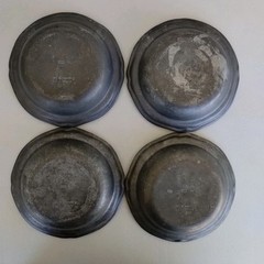 The Upjohn Company 35 Year Armetale Service Award Engraved 5 Pc Salad Bowl Set