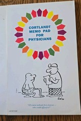 MONOPRIL Cortlandt Memo Telephone Message Pads For Physicians Set 2 Vintage