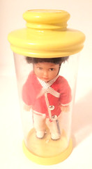 Vintage Warner Lambert Pharmaceutical British Guard Soldier Doll Tube Drug Rep