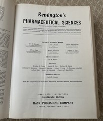 Remingtons Pharmaceutical Sciences 13th Edition 1965