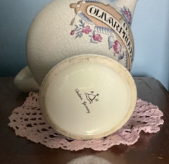 Vtg Rare Anton Heinrich Apothecary Ceramic Jar Western Germany O.Olivar.Provenc.