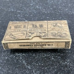 WW2 Antique Original Johnson & Johnson / Davis – Bandage Compress