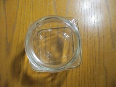 Vintage Apothecary Square Jar Clear Glass Drug Store Candy Jar – No Lid/Top