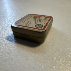 Vintage Anusol Hemorrhoidal Suppositories Laboratories Div. Medicine Tin