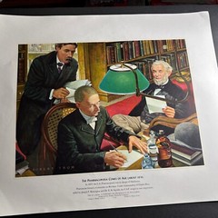A HISTORY OF PHARMACY IN PICTURES 1954 PRINT#31 Great Gift For Doctor 22″×18″