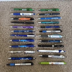 26 – Plastic & Metal Medical Pens – Collectible – Rare