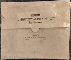 Vintage A HISTORY OF PHARMACY IN PICTURES by Parke Davis Set of 40 Prints 1957