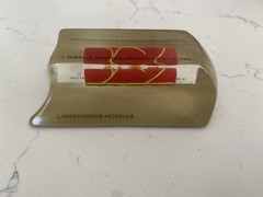 Rare 1960s CIBA Ismelin Promotional Pharmaceutical Drug Lucite Paperweight