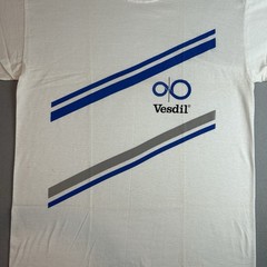 VTG 80s Vesdil Sanofi Aventis Drug Rep T-Shirt XL Single Stitch Pharmaceutical