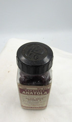 BW – 1940’s Parke, Davis & CO Capsules Anatola Detroit 3 1/2 “ Medicine bottle