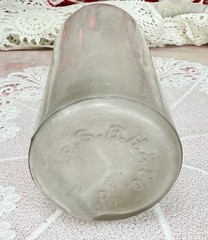 Antique 9-1/2” Dr. S.B.H. & CO Medicine CLEAR Glass Bottle-EMPTY *PLEASE READ*