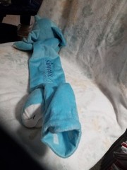 Elephant Singulair 24″ Blue Plush Drug Rep Pharmaceutical Advertising Promo RARE