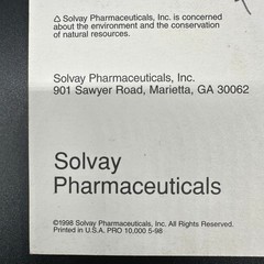 Vintage Notepads Pharmaceutical Rep Promo Advertising Estratab Prometrium OBGYN