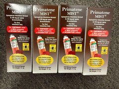 4 Pack Primatene Mist Epinephrine Inhalation Aerosol Spray 160 Sprays EXP. 2027+