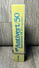 Pfizer Jumbo Clothespin Antivert/50 Meclizine HCI Advertisement Pharmaceutical
