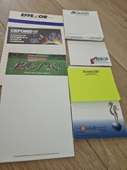 Lot of Vintage Pharmaceutical company note pads 1980s -1990s Drug Rep Advertise