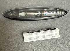 Seroquel Rainbow Lightpen RB-2000 Light Up Pen Includes Case, Batteries, Tool