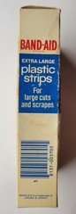Vintage Band-Aid Extra Large Plastic Strips 2″ Bandages 10 Pack In Box