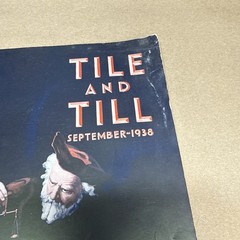 Tile And Till Magazine Eli Lilly And Company September 1938 Indianapolis Indiana