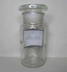 Vintage Medical Science Glass Bottle,Germany,DERMATOLUM