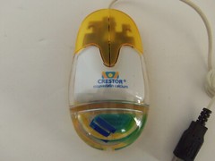 Vintage CRESTOR Pharmaceutical Drug Rep Aqua Computer Mouse USB Collectible NEW