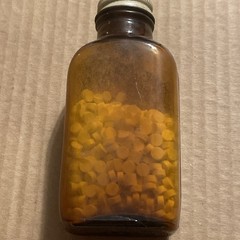 Antique Chicago Pharmacal Co. pharmaceutical glass bottle CALOMEL medical