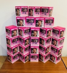 (27)Boxes of LORABID Drug Rep Pharma Tissue Boxes – New and Unused (4.5″ x 4.5″)