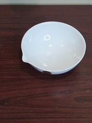 VTG Weta 6 Holland Porcelain Evaporating Lab Dish Bowls with Spouts MERCER Glass