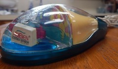 Drug Rep Ambien Aqua Computer Mouse & Ambien Stress Ball Vintage & Rare