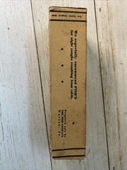 Vintage PISO’S Chloroform Cough Syrup Medicine Bottle Rare Original Box Amber