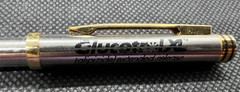 GLUCOTROL XL Medical Drug Rep Pharmaceutical Pen Heavy Metal Advertising