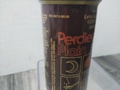 Vtg PERDIEM PLAIN 100% BULK LAXATIVE 3.5 oz ORIGINAL TIN TUBE SEALED ( AD-PROP)