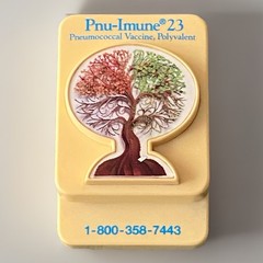Vintage PMU-Immune 23 Vaccine Magnet Pharmaceutical Rep Promo Advertising Rare