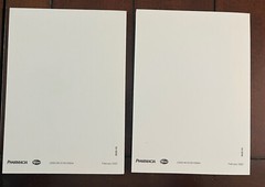 BEXTRA Tablets Advertising Notepads Two Pfizer Pads