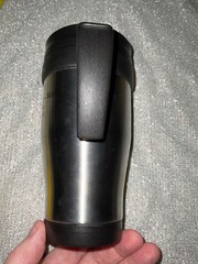 PROZAC Weekly Double Wall Tumbler Travel Mug Pharma Ad Promo See Pics