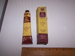 Vintage APC AMERICAN PHARMACEUTICAL COMPANY Zinc Oxide Ointment Tube NEW YORK NY