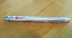 Vintage Rare Drug Rep Promo Lipitor /Caudet Pen with flash light (read)