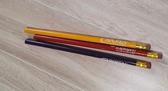 Capoten Captopril Tablets Pencils Set of 3 Pharmaceutical Drug Rep Advertising