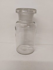 Antique Glass Pharmacy Chemist Apothecary Science Bottle With Stopper